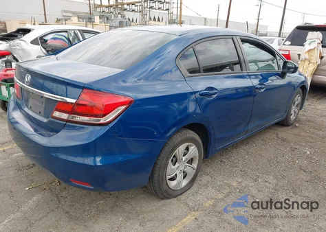 2014 Honda Civic Lx from USA, damaged, VIN 19XFB2F54EE262847